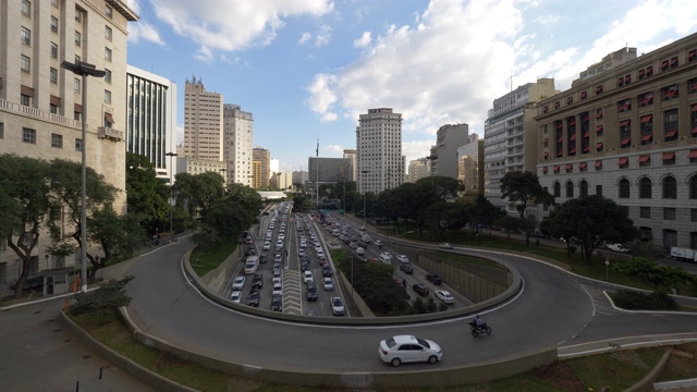 巴西圣保罗5月23号大街视频素材