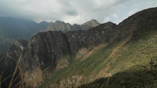 WS山。牛比克秘鲁视频素材