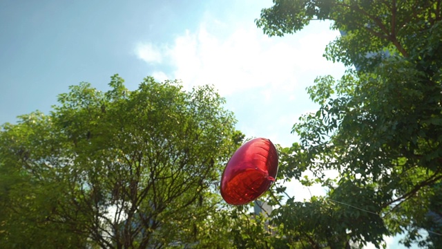 心形的气球视频素材画面2