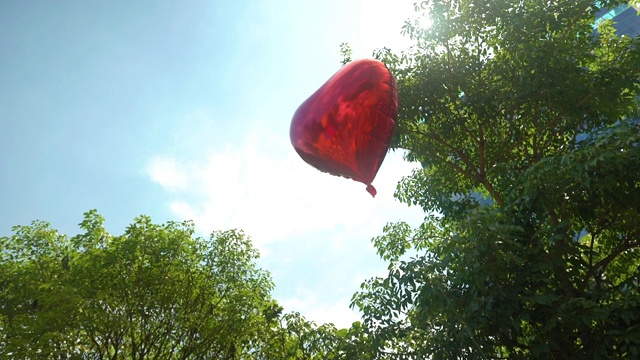心形的气球视频素材画面3