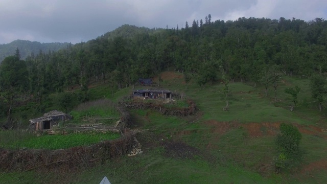 美丽的喜马拉雅山景色。视频素材