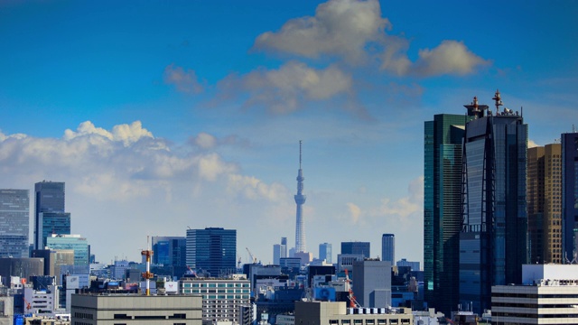 日本东京:东京天空树视频素材