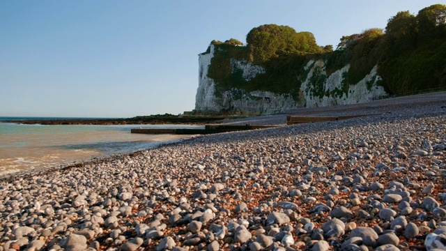 圣玛格丽特湾，肯特，英格兰，英国视频素材