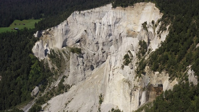 海涅峡谷或瑞士大峡谷鸟瞰图视频素材