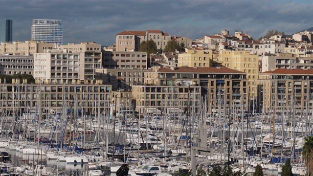 Bouches-du-Rône、法国马赛。视频素材