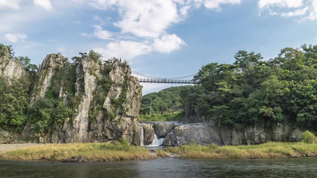 Sujupalbong Mountain / chungjusi, chungongbukdo，韩国视频素材