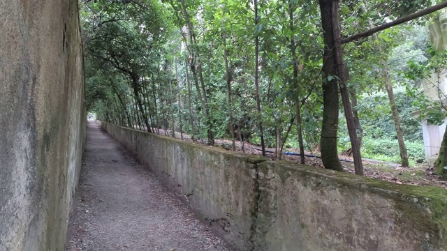 意大利佛罗伦萨Giardino di Boboli的空巷视频素材画面4