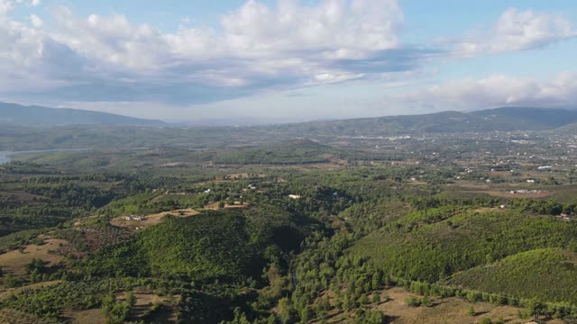 空中鸟瞰城市景观视频下载