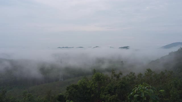 泰国素拉他尼省缪昂区班邦阁景视频素材