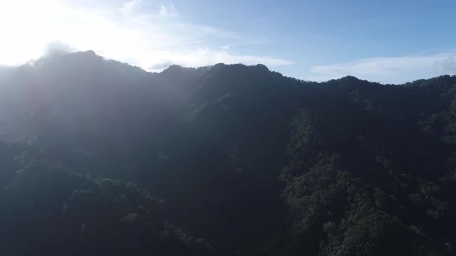 巴布亚新几内亚，太子山，布干维尔岛，Taverau村视频素材