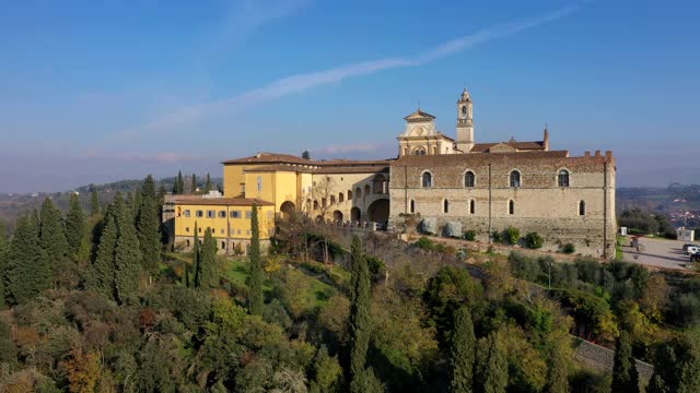 佛罗伦萨查特豪斯修道院，托斯卡纳，意大利视频素材