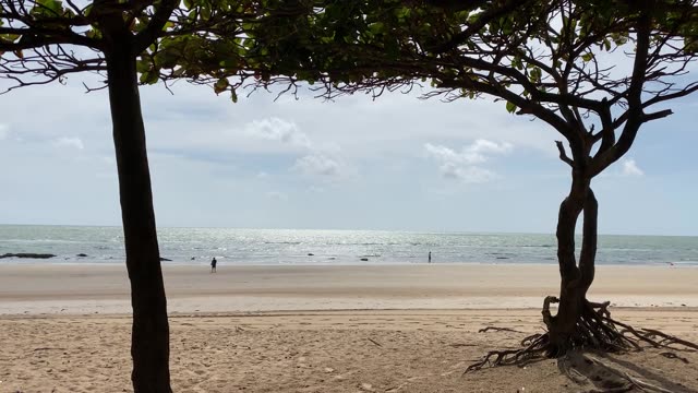 美丽的Boa Viagem海滩视频素材画面1