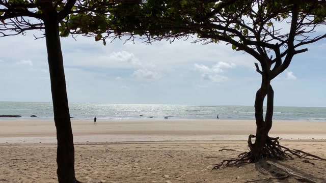 美丽的Boa Viagem海滩视频素材画面4