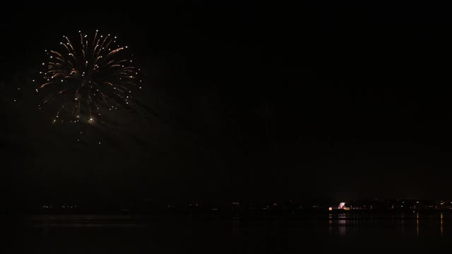 托雷拉的圣帕约烟花视频素材