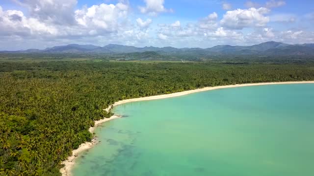 Playa Esmeralda, Punta Cana报道视频素材