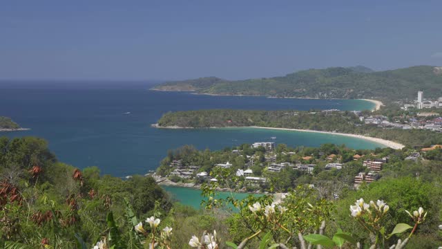 泰国普吉岛，美丽的安达曼海和三个海湾视频素材