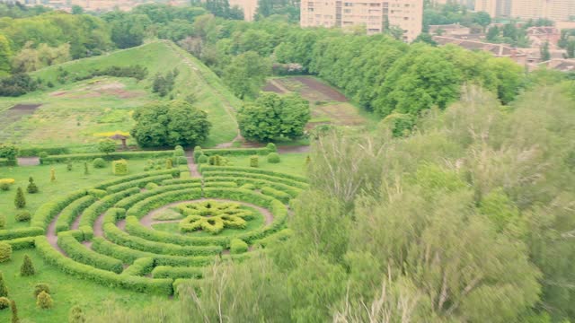 基辅植物园的植园。视频素材