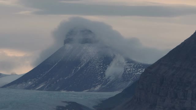 斯瓦尔巴特群岛景观视频素材