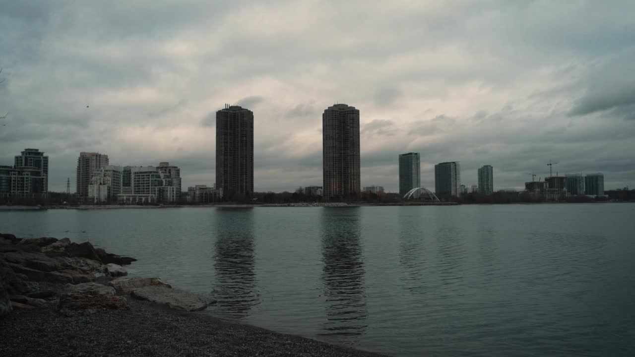 亨伯湾海岸景色视频素材