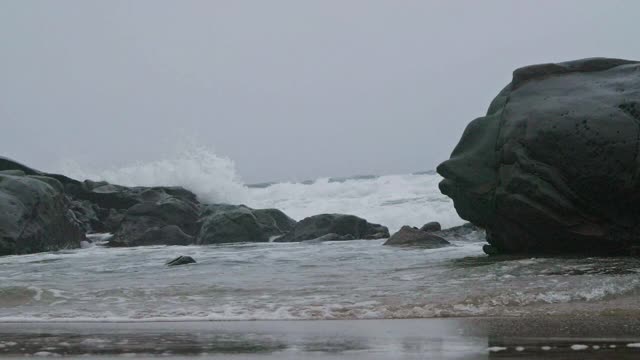 海浪视频素材