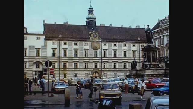 奥地利1974年维也纳街景视频素材