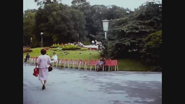 奥地利1974，维也纳街景10视频素材