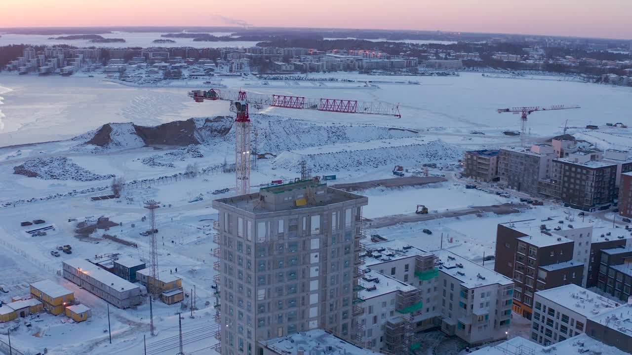 建筑工地空中视频下载