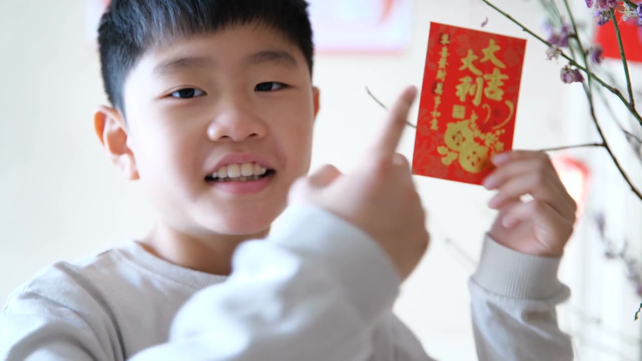 在中国新年快乐视频素材画面1