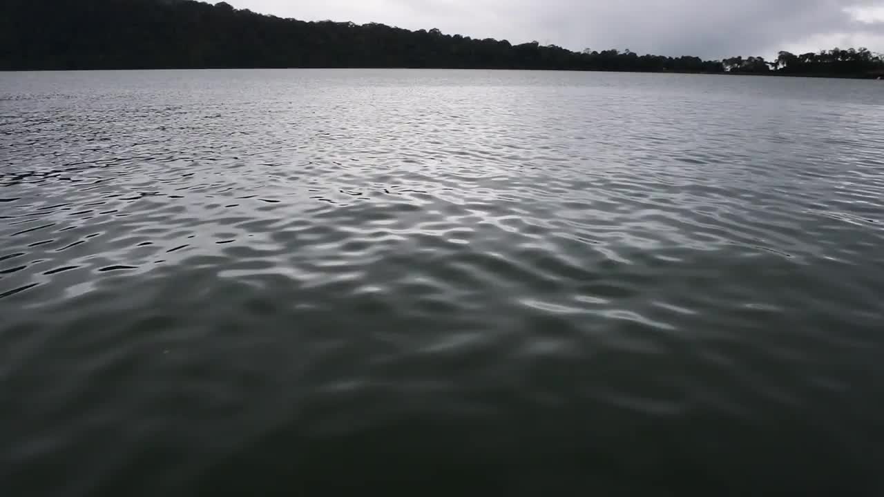 水波荡漾，海洋为背景视频素材