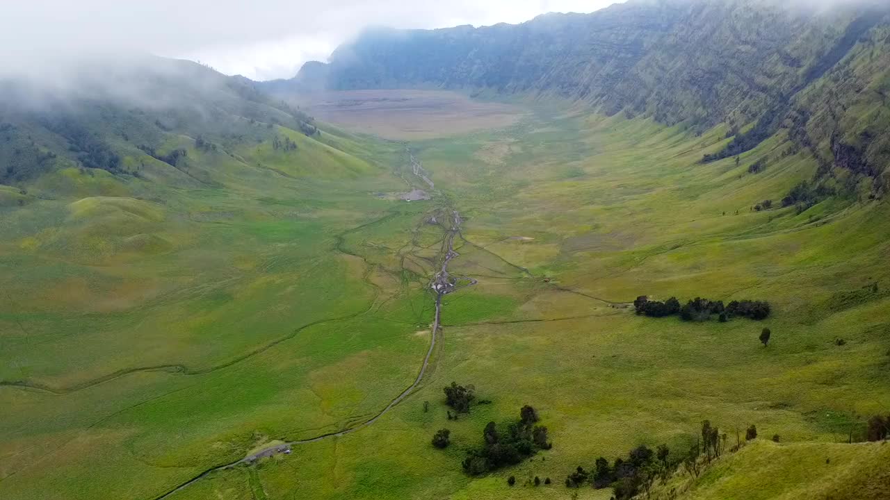 Bromo美丽的风景视频素材