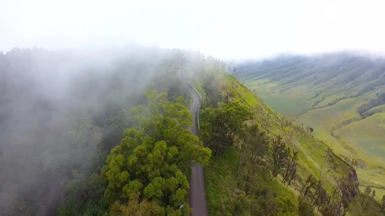 Bromo美丽的风景视频素材