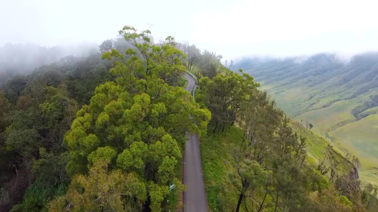 Bromo美丽的风景视频素材