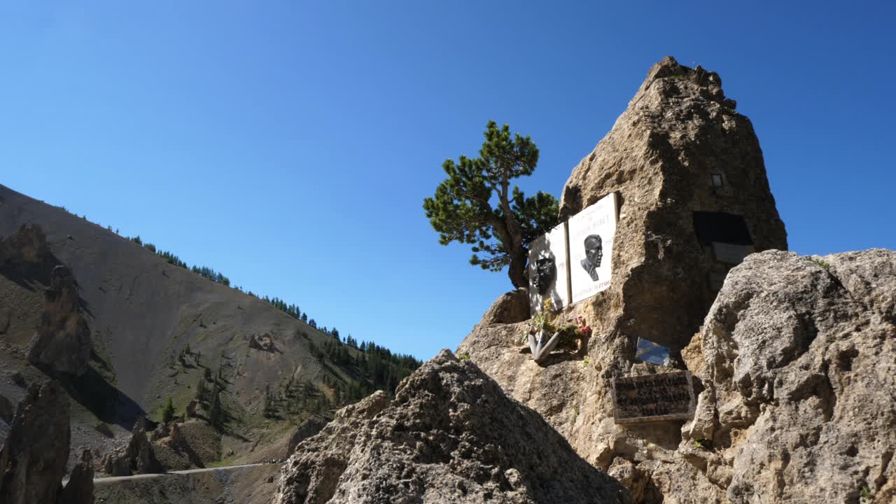 Izoard山口，Casse沙漠，Queyras山脉，法国的上阿尔卑斯视频素材