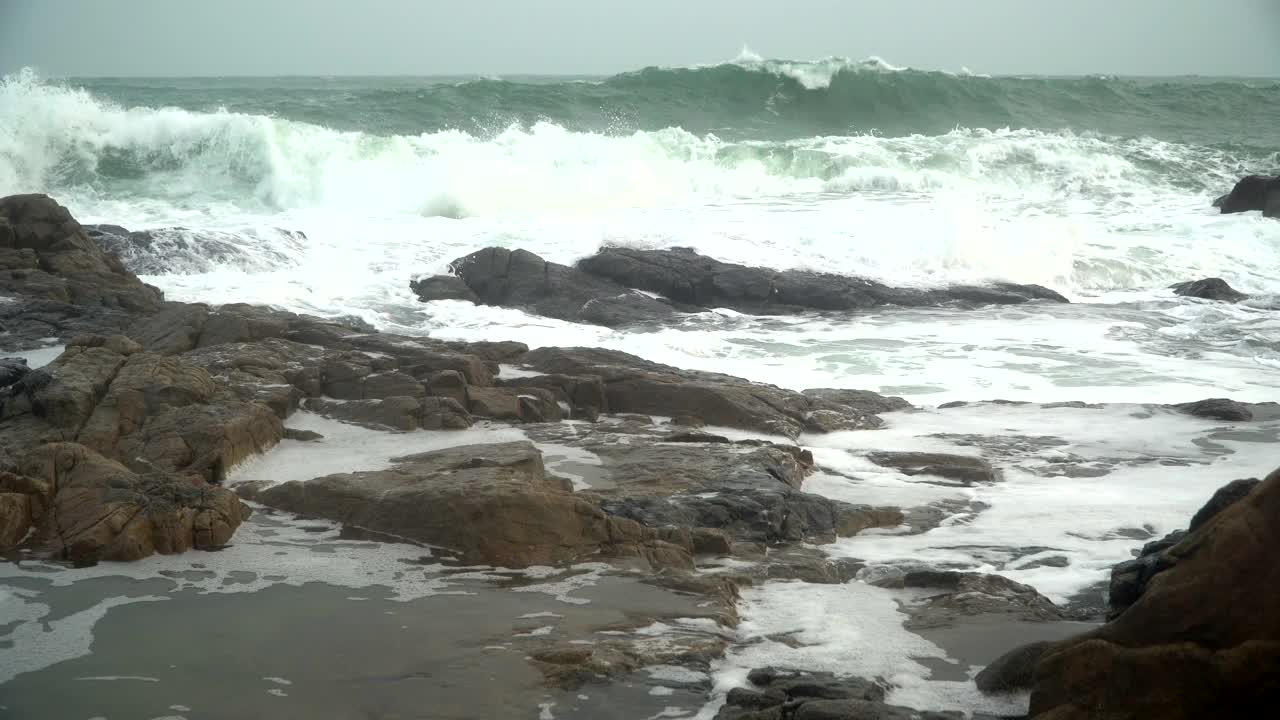 中国海南三亚的自然风光视频视频素材