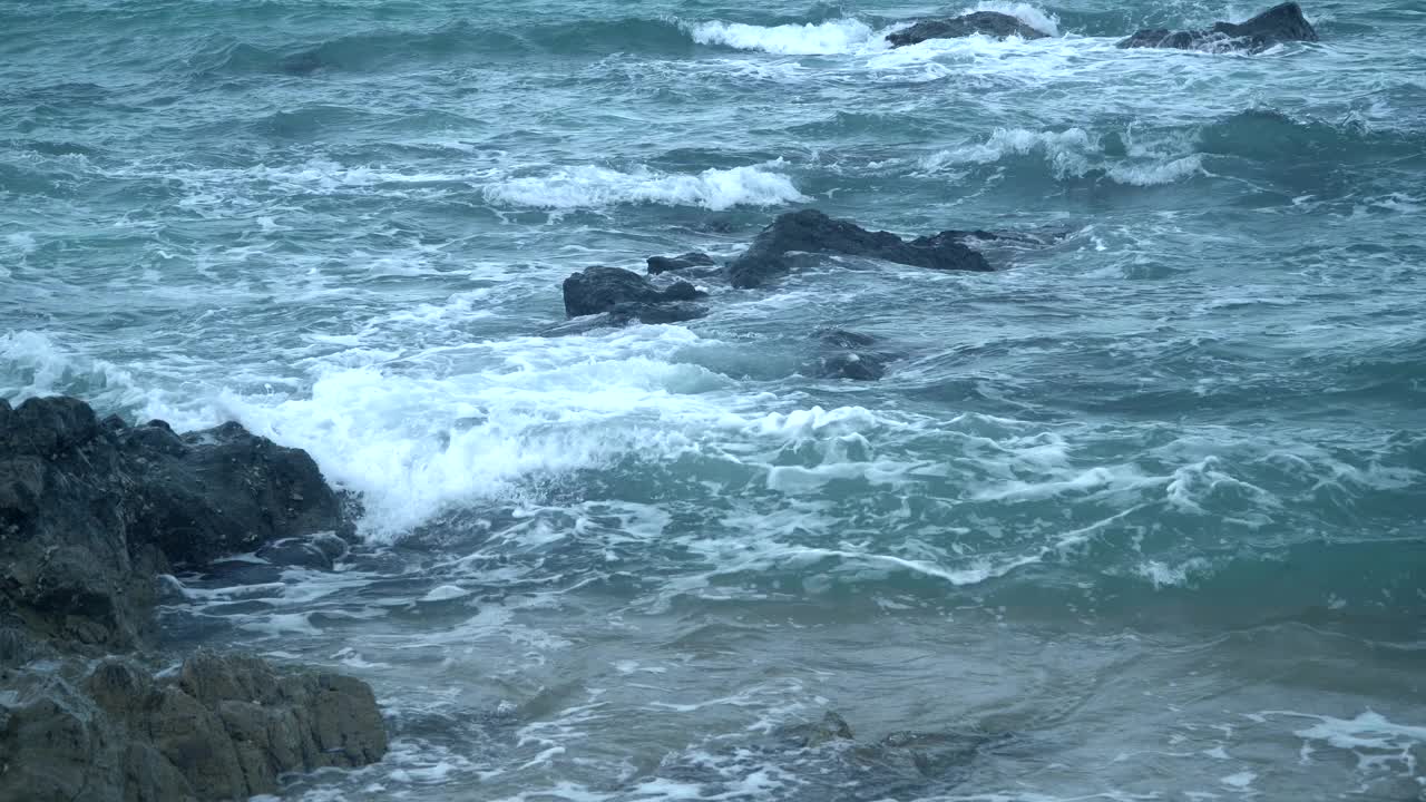 中国海南三亚的自然风光视频视频素材