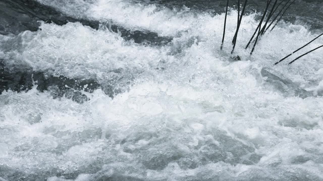 泼水，慢动作视频素材