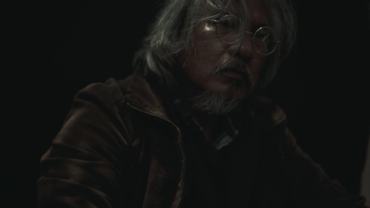 情绪紧张的脸。视频素材画面3