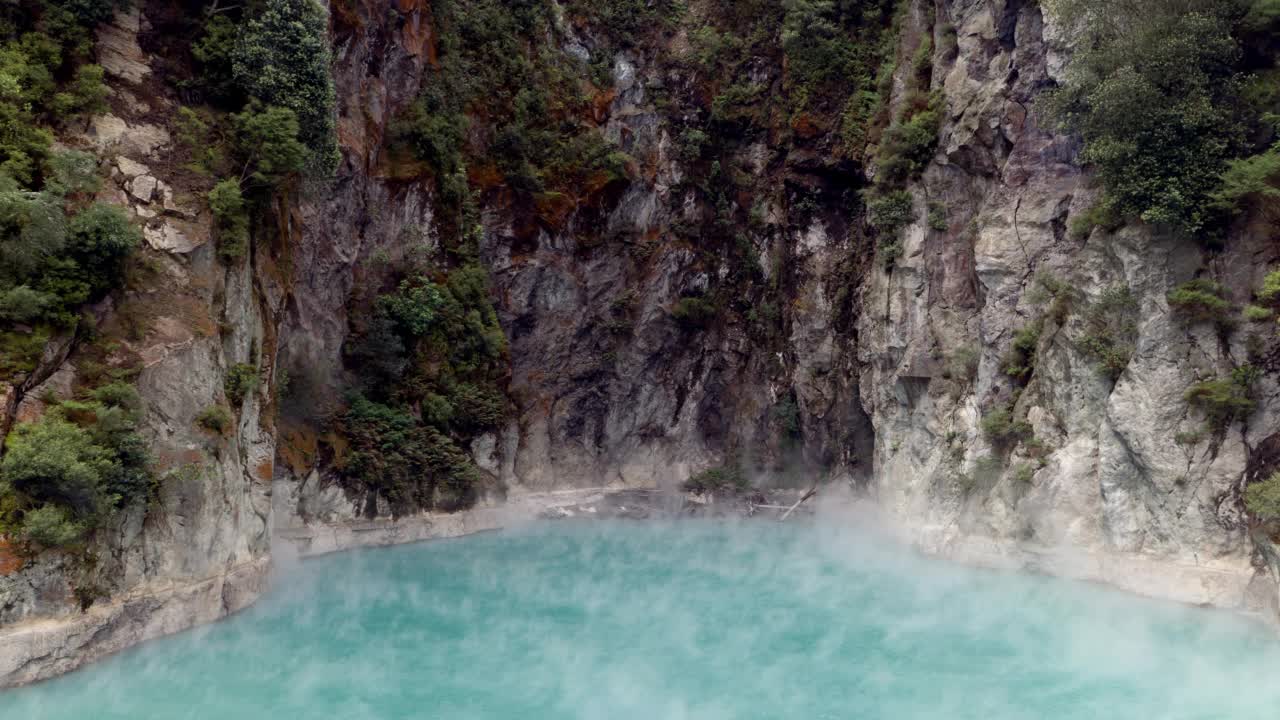 怀曼古火山谷航拍视频素材