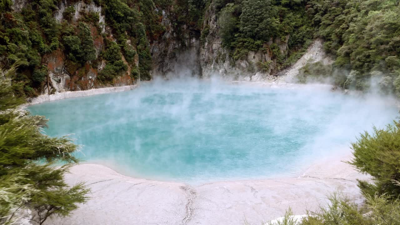 怀曼古火山谷航拍视频素材