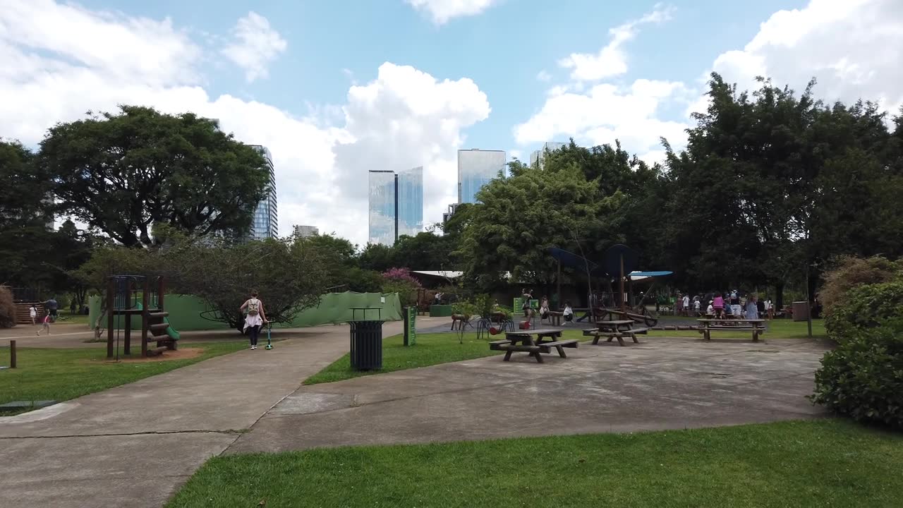圣保罗公园视频素材画面1