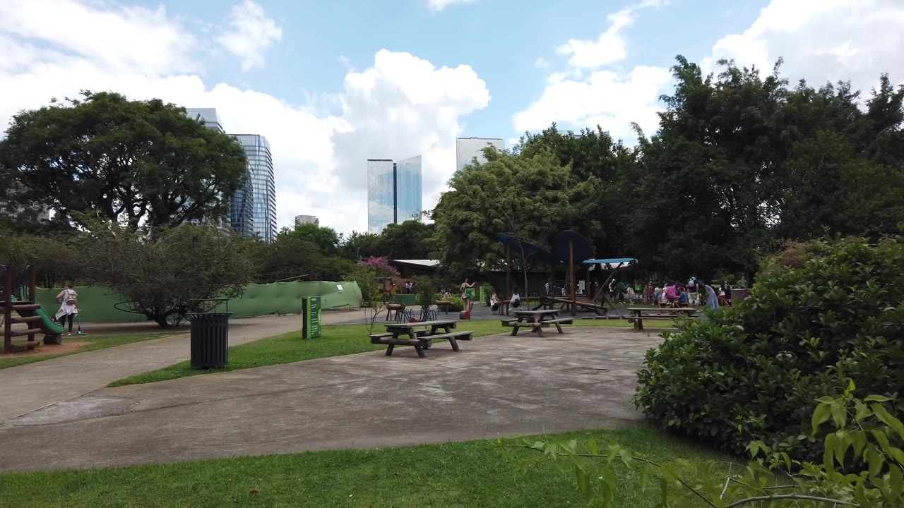 圣保罗公园视频素材画面4