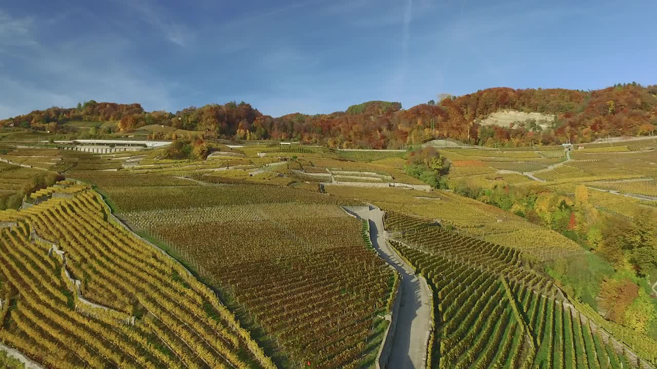 拉沃地区的航拍视频素材