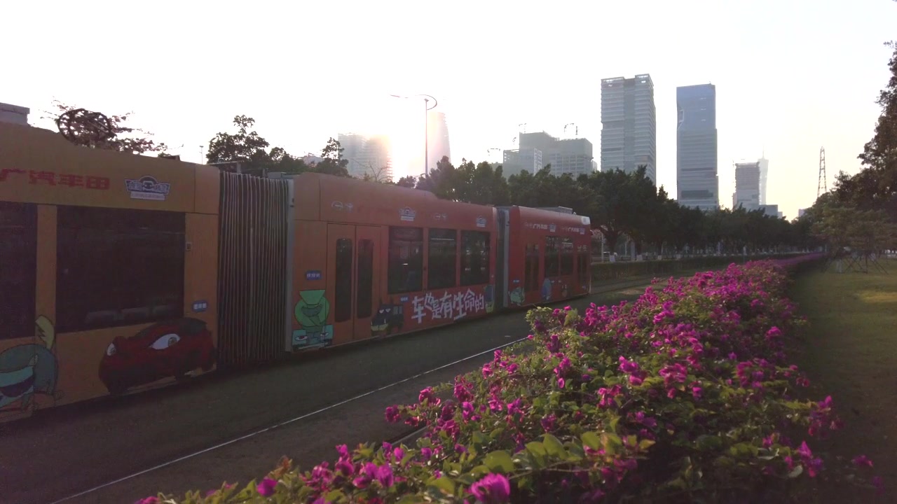 广州城市生活视频素材画面4