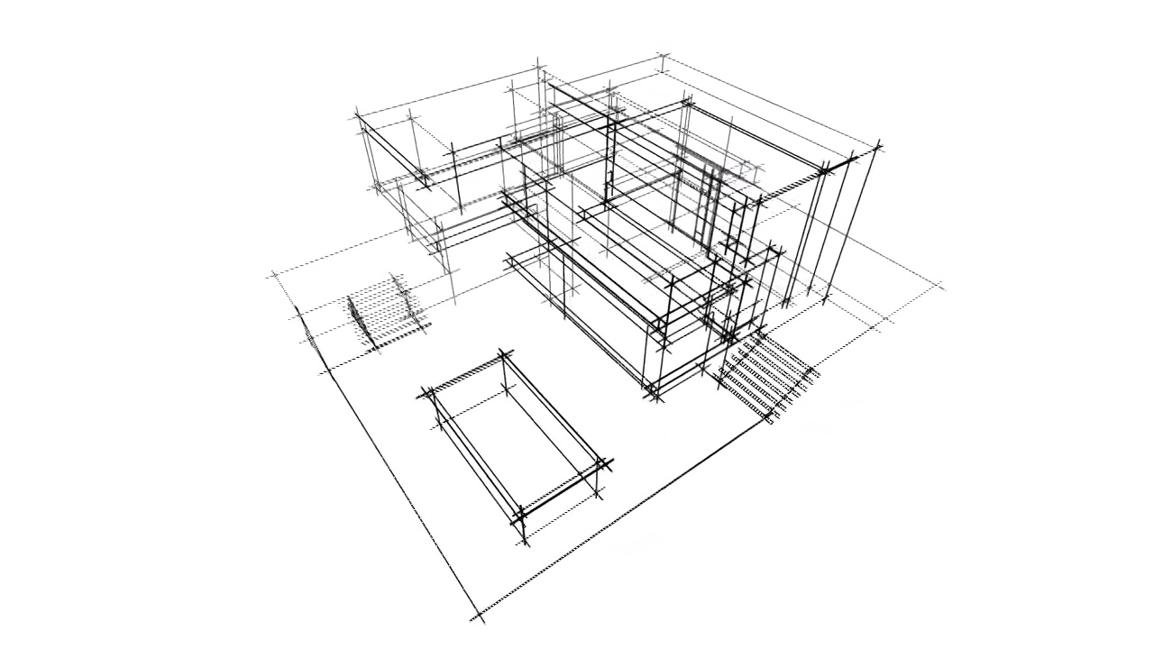 现代房子建筑视频素材