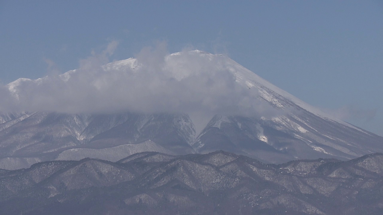 岩手云山，日本视频素材