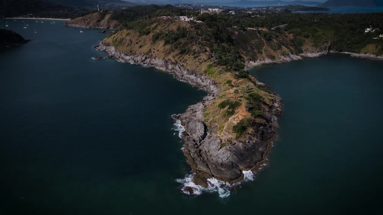 泰国普吉岛的海岸线视频素材