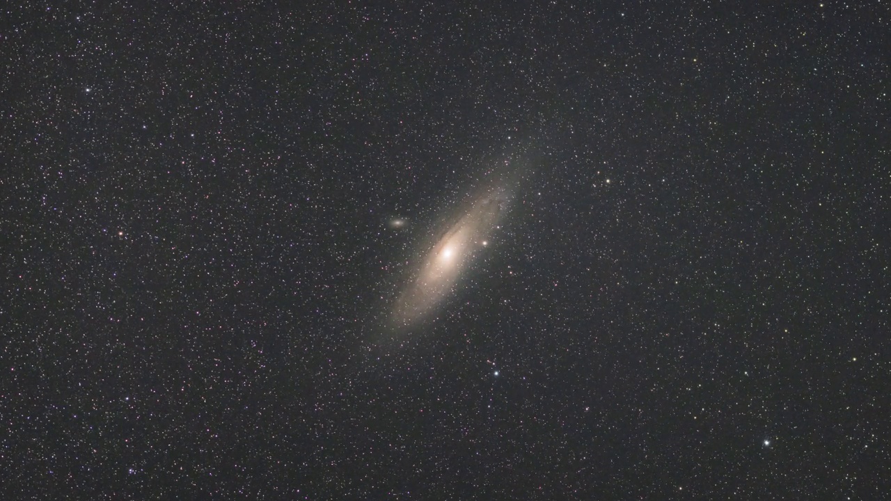 仙女座星系的风景/仁济郡，江原岛，韩国视频素材