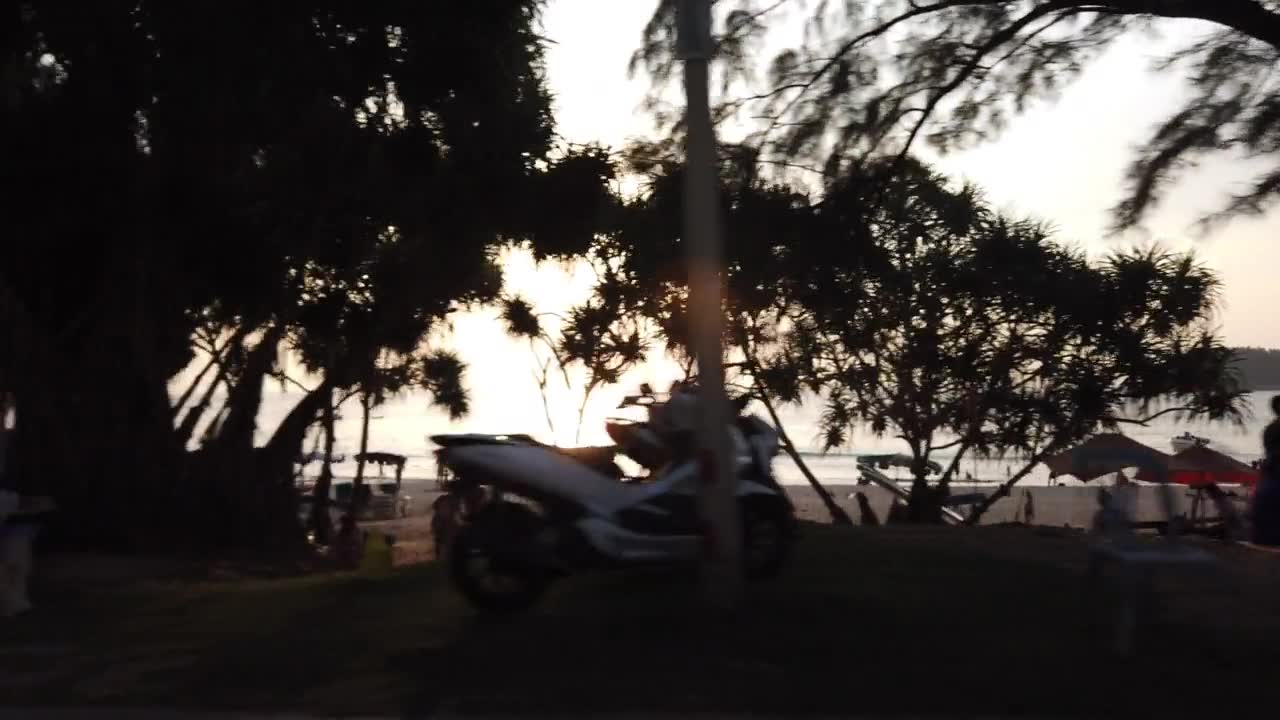 普吉岛海滩视图视频素材画面1