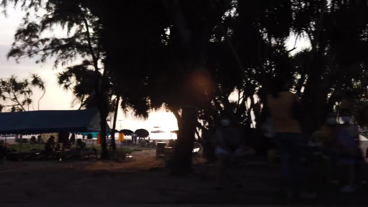 普吉岛海滩视图视频素材画面2