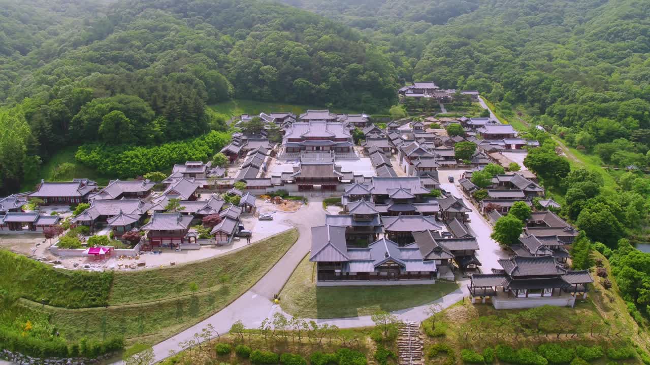 Dramia大长今公园/龙仁市，京畿道，韩国视频素材